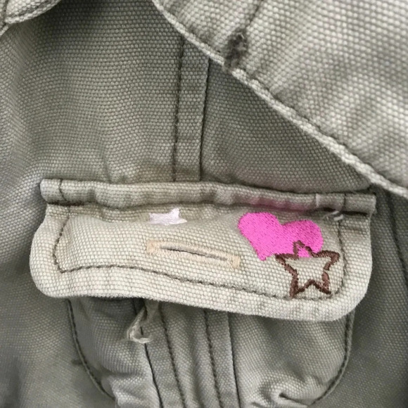 Gap Jeans toddler  furry army parka, size 3T - Picture 5 of 6